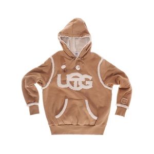 UGG x TELFAR Shearling Hoodie - Chestnut